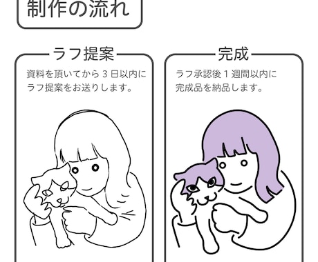 シンプルな線画イラスト描きます シングルラインパスで描画。EPS / AI でも納品可です！ イメージ2