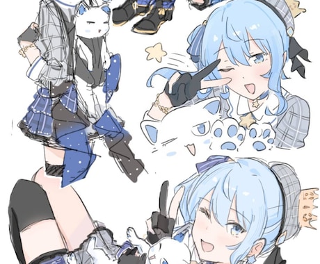 かわいいイラストを描きます イメージ1