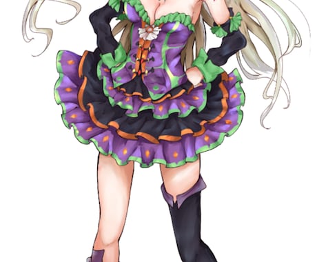イラスト作成します vtuberやオリキャラ、2次創作などの2Dイラストデザイン イメージ1