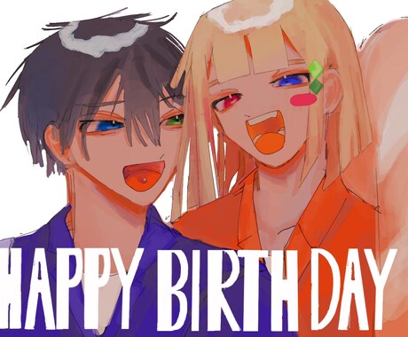 サムネイラスト、キャラクターデザインなどをします 他にはないあなたに合ったイラストをお届けします！！ イメージ2