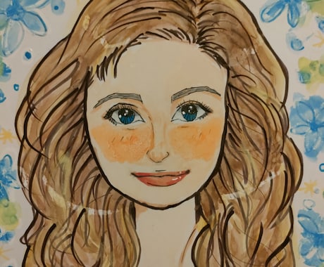 かわいい似顔絵かきます お友達、ご家族への記念日や誕生日プレゼントに！ イメージ2