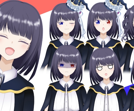企業並みのLive2Dモデリングします デビューまで徹底サポート！ゲーム配信で映えるモデルを！ イメージ2