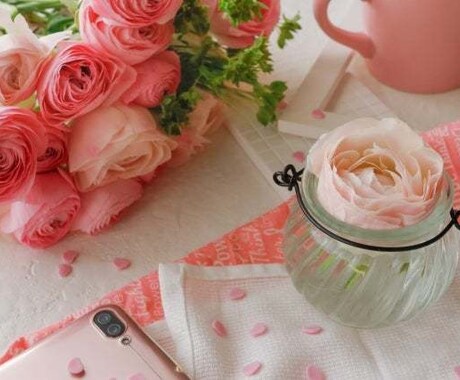 質問に答えるだけ♡“花の処方箋カード”ご提案します 今のあなたにぴったりなお花を“花の処方箋カードでお届け♡ イメージ2