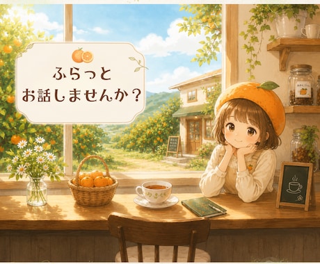 ふらっとお話しませんか？心の整理整頓お手伝いします タロットと対話で心をやさしくお片づけ✯初めての方1分100円 イメージ1