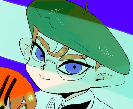 お安めの簡易イラストを受けて付けています SNSなどのアイコンなどにお使いいただけると幸いです！ イメージ2