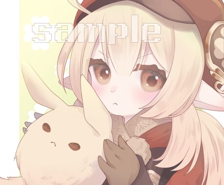 かわいい女の子のアイコン描きます SNS用のアイコン探してる方へ イメージ2