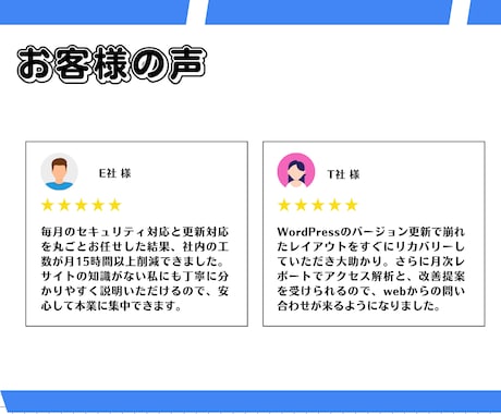 丸投げOK！ホームページの保守管理・運用をします ホームページ制作後も安心！プロにお任せください！ イメージ2