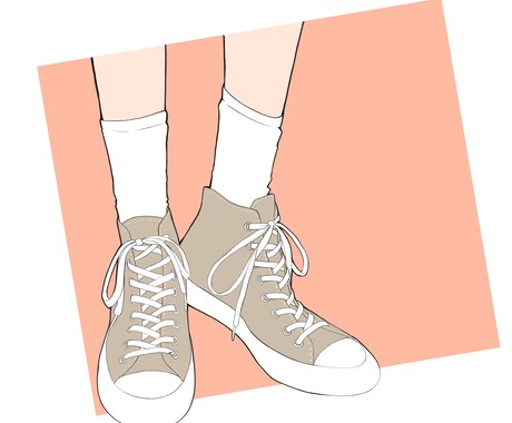 イラストを制作します お客さまの希望の靴のイラストを描きます イメージ2