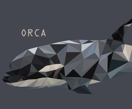 写真から幾何学/ジオメトリックイラスト作成します 三角形のみで形作られたお洒落な動物アイコンが欲しい方へ イメージ2