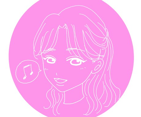 シンプルで可愛いSNS用アイコン描きます 甘くなり過ぎず柔らかい雰囲気に仕上がります！ イメージ2