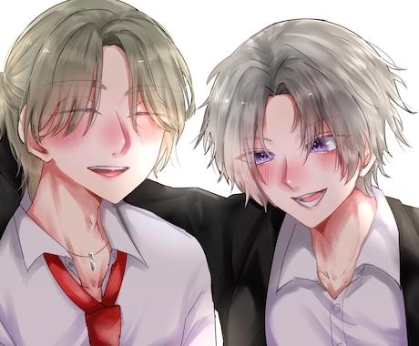 キラキラな儚いイラストを描きます 感情の色を、瞳に宿してイラストを描きます イメージ2