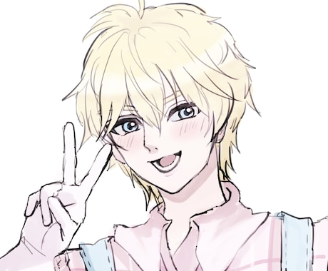 可愛い・かっこいいSNSのアイコンを描きます 丁寧な絵柄で、男性・女性どちらもOK！ イメージ2