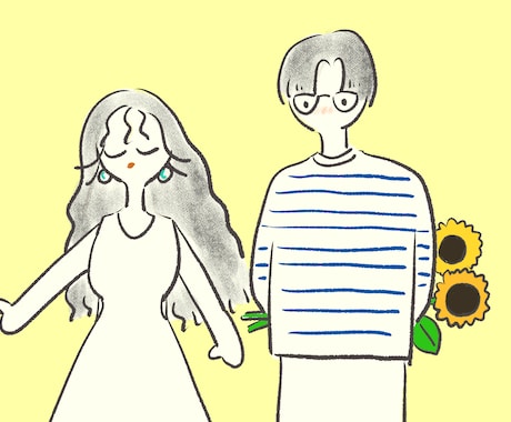 商用利用可！シンプルでおしゃれなイラスト描きます 小説やブログ。動画内イラストなどのイメージを具現化します！ イメージ2
