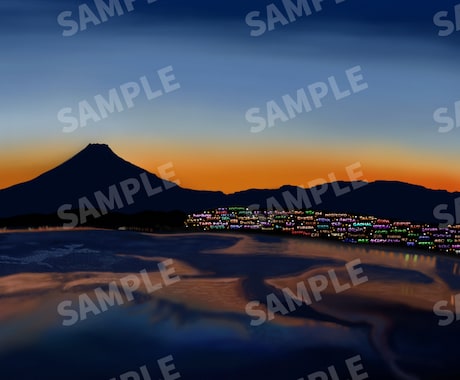 風景画を描きます あなたの好きな場所をオリジナルで描きます イメージ2