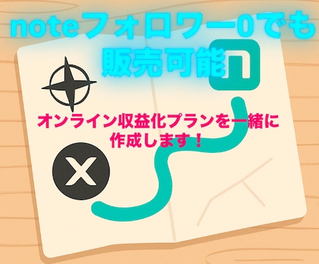 SNS活用オンライン収益化プランを一緒に設計します SNS運用・note販売の悩みを一緒に解決しましょう！ イメージ1