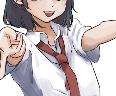 透明感のある女の子イラスト描きます 優しい雰囲気の女の子イラスト制作 イメージ1