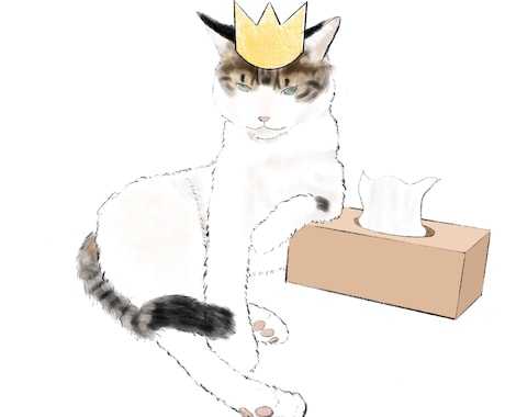愛犬、愛猫、小動物まで可愛く描きます まるでそこにいるみたいに温かく、可愛い家族のイラストを！ イメージ1