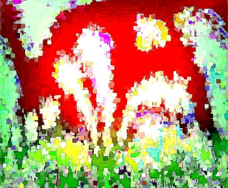カラーで抽象的なイラストを描きます アイコンや背景に個性的なイラストで印象をインパクトに！ イメージ2