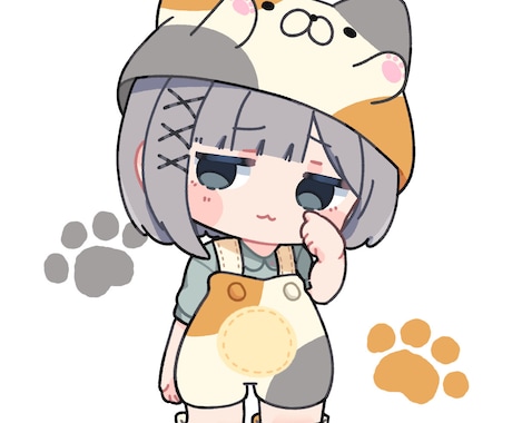 かわいいSDイラストを描きます グッズなどに使えるかわいいイラスト イメージ1