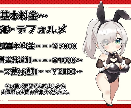 4000円〜　可愛いSD,デフォルメキャラ描きます ただいま期間限定キャンペーン中！3/3まで！ イメージ2