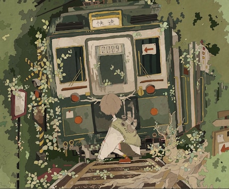 儚くて、でもどこか温かい一枚絵イラスト描きます MVやグッズにしても素敵なイラスト･:*+. イメージ2