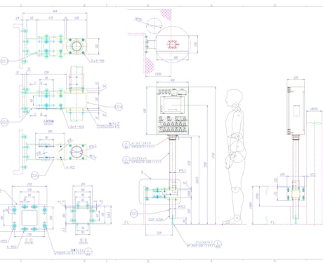 即日対応！AutoCAD_2Dデータ作成します 【1時間以内に返答】機械設計技術者がお手伝いします イメージ2