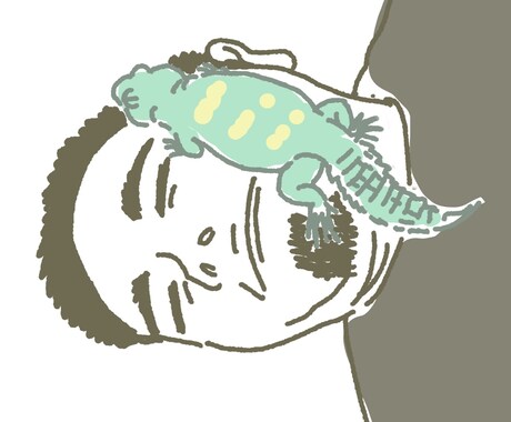 あなたのペットや大切な人の写真をイラストにします 2枚2000円で写真をゆるっとイラストにしてみませんか？ イメージ2