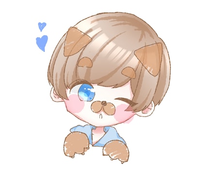 犬好きさんのための、ゆる〜いアイコン描きます SNS（Twitter LINE）等のアイコンにオススメ イメージ1