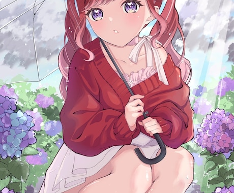 目を引く！かわいいイラスト描きます 商用利用可！アイコン/MVイラスト/サムネイルなどに！ イメージ1