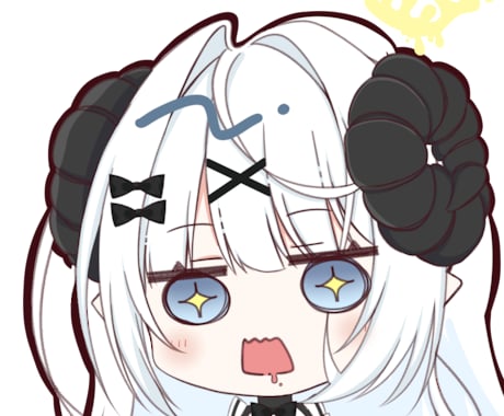 ちびキャラクターイラスト製作します イメージ1