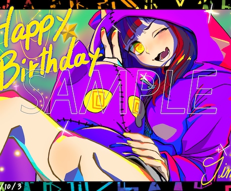 カッコカワイイ女の子のイラストを描きます キュートやクールなど、どのようなジャンルにも合わせて描きます イメージ1