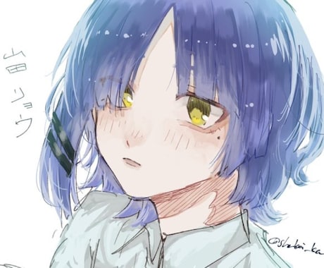 白黒メインでイラスト作成します 納期早い！安い！手軽です！アイコンなどに！ イメージ2