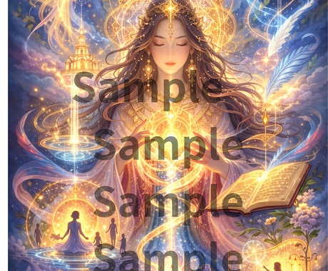 あなたのお名前の言霊からの本質、天命読み解きます 運気上昇するあなたの名前のイメージ画像作ります。 イメージ2