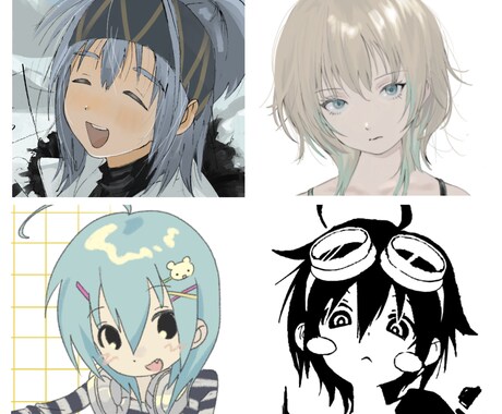 ステキなアイコンかきます かわいいカッコいい自分だけのアイコンつくりませんか イメージ1