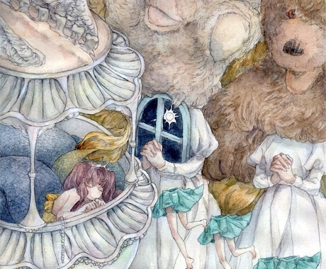リクエストやテーマからイラストを描きます 単語ひとつや複数でも。概念や実在するモチーフお好きなものを。 イメージ2