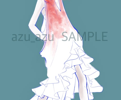 商用可！ファッションイラスト描きます ファッション風オリジナルイラストを描きます！ イメージ2