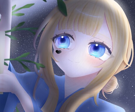 可愛らしい女の子のイラストを描きます 貴方のOCをもっと輝かせるお手伝いをさせてください イメージ2