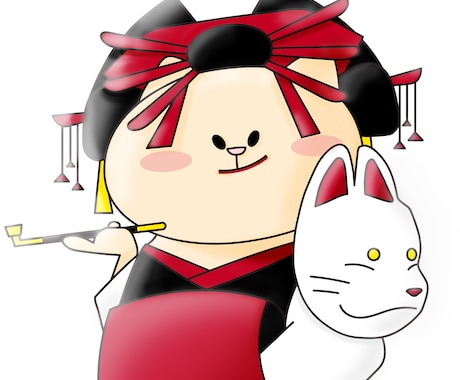 猫専門のイラストレーターがあなたを擬猫化します 商用利用◎服、持ち物、アイテム、ポーズ指定、いくつでも無料！ イメージ1