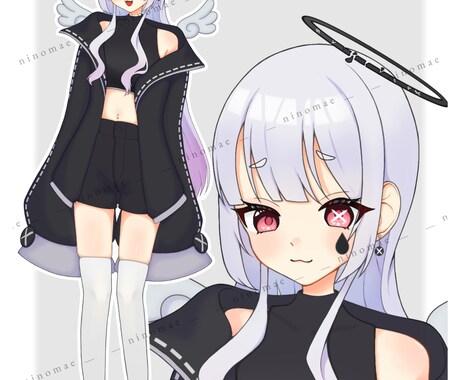 IRIAM対応！立ち絵描きます IRIAMやTRPG等に使用できるイラスト描きます！ イメージ1