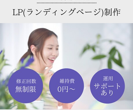 理想通りのランディングページ(LP)を作成します 知識０でも大丈夫！現役エンジニアにお任せください！ イメージ1