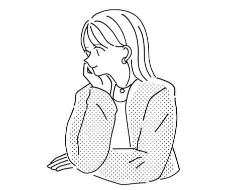 シンプルな人物のイラスト描きます アイコンやヘッダーなどにもどうぞ イメージ2