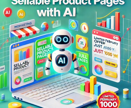 売れるココナラ商品ページをAIで爆速量産！します 初心者でもOK！最短5日でプロ顔負けの商品ページを秒速で作成 イメージ1