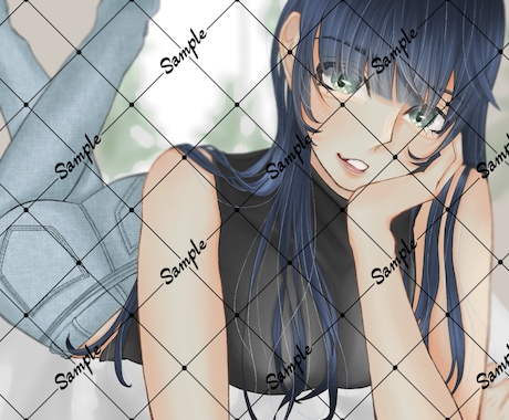 雰囲気のあるイラストを描きます 柔らかい塗りが得意ですSNSアイコンや配信背景etc... イメージ1