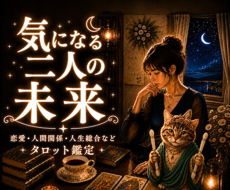 あの人との未来をタロットで詳しく鑑定します お相手の本音・未来・ご縁の可能性を丁寧に読み解きます イメージ1