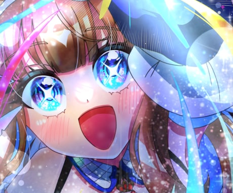 実績アリ！キラキラなイラスト描きます イメージ1