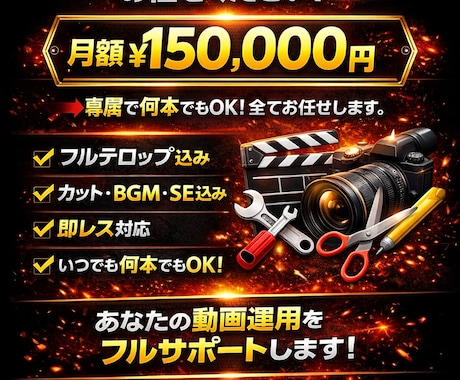 ショート動画、ロング動画編集します 毎日沢山動画を上げたい人向け！ イメージ1