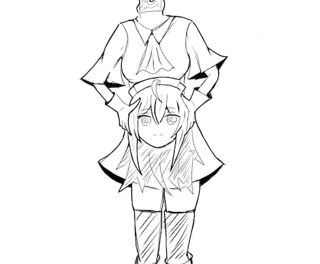 人外キャラを専門にオリジナルキャラクターを描きます イメージ1