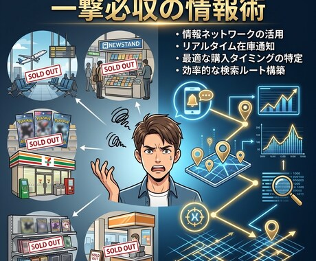 1撃回収を狙うポケカ販売情報の追い方を教えます 30周年に向けて、効率よく販売情報を追いたい方におすすめです イメージ2