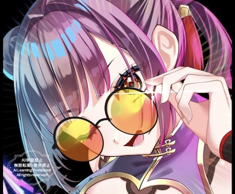 キラキラで最高に綺麗なキャラクターイラスト描きます 商用利用OK！印象に残る高クオリティイラスト制作します イメージ1