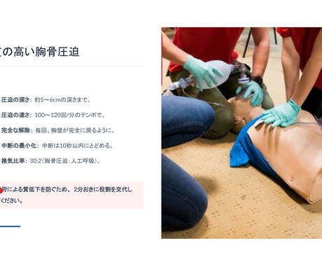 看護師向けの勉強会などで使える資料を作成します 現役救急・ICU看護師が現場を理解した資料作成を支援 イメージ2